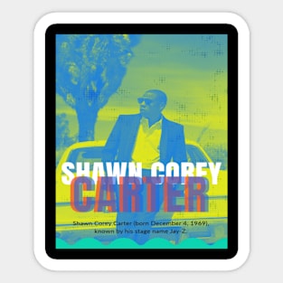 Shawn Corey Carter / 1969 Sticker